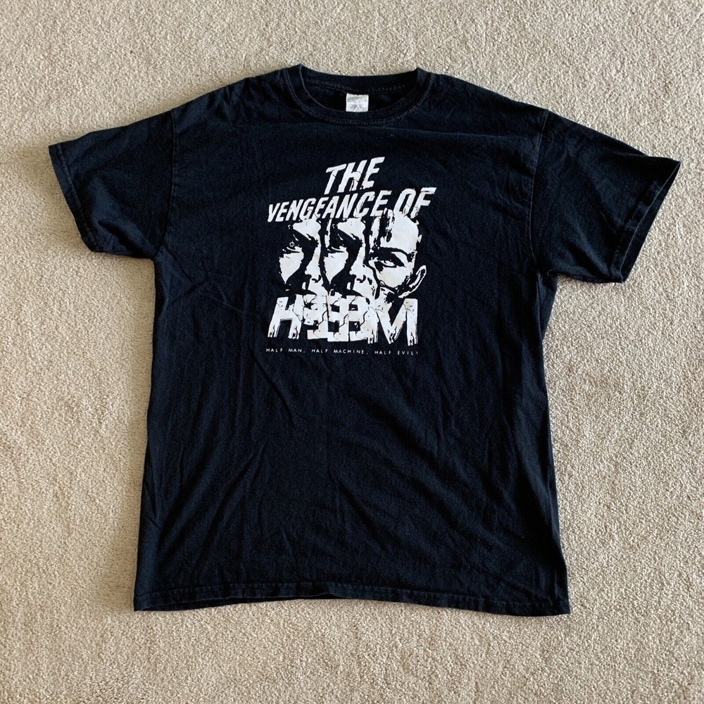H33M x Half Evil The Vengeance of H333M T-shirt Sz M Black